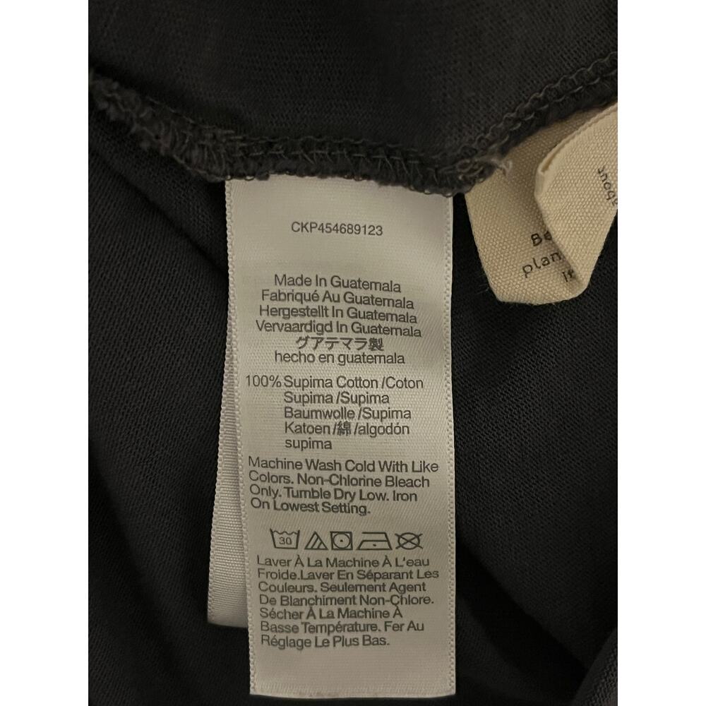 Madewell Charcoal Crewneck Long-Sleeve Top - Picture 6 of 9